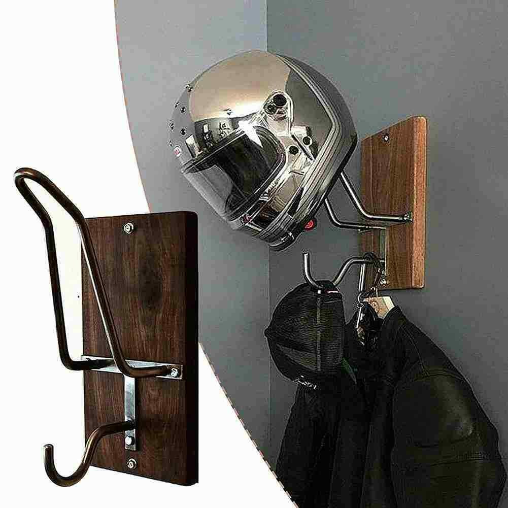 Helmet Wall Mount, Hanger Rack Display Lock Holder